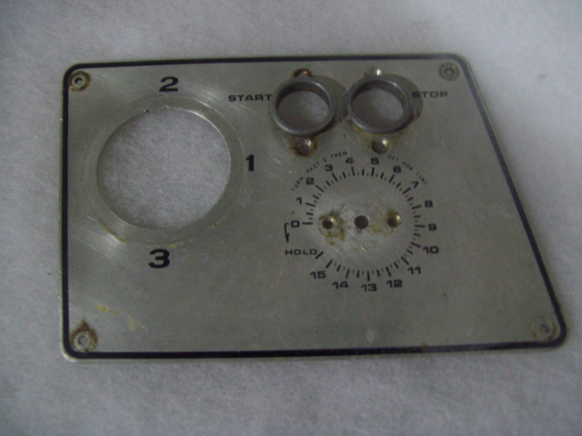 HOBART D-300 TIMER SWITCH PLATE